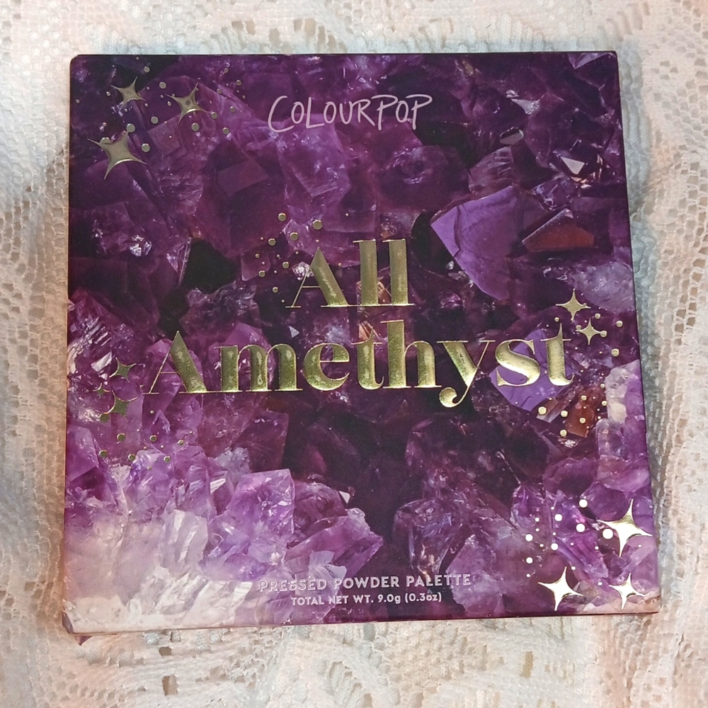 Color pop all amathist pressed powder palate